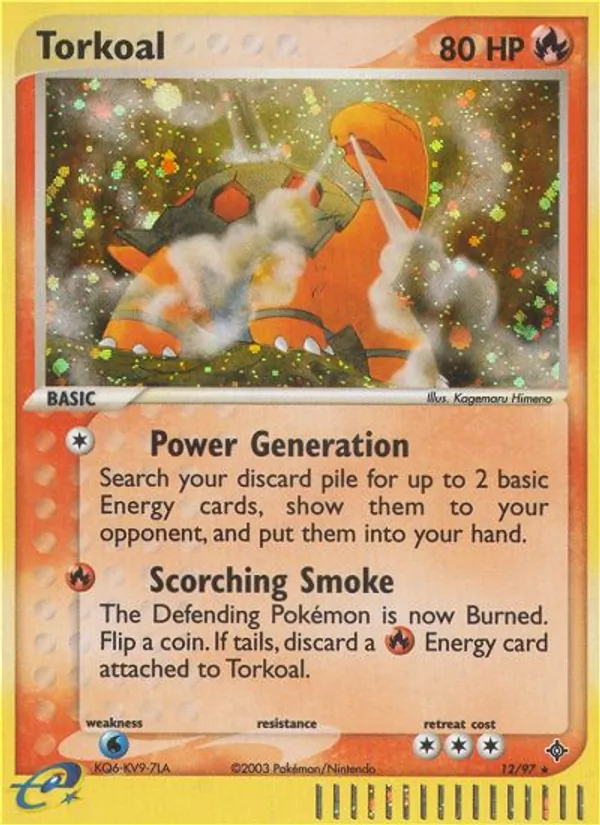 12 Torkoal – Dragon