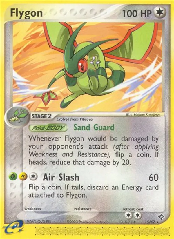 15 Flygon – Dragon