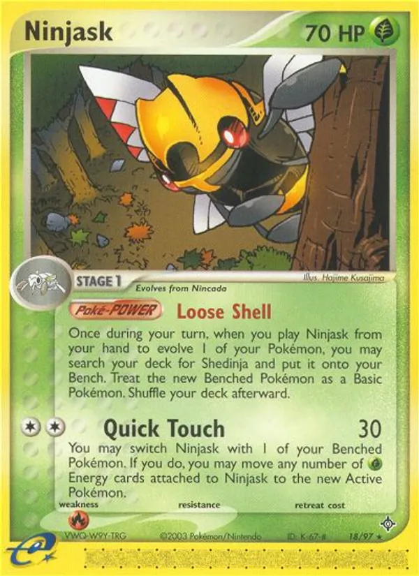 18 Ninjask – Dragon