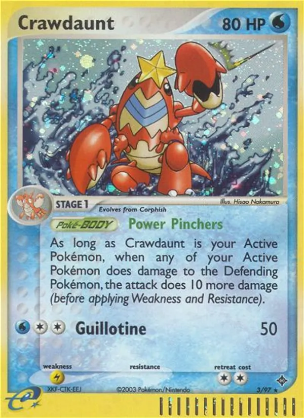 3 Crawdaunt – Dragon