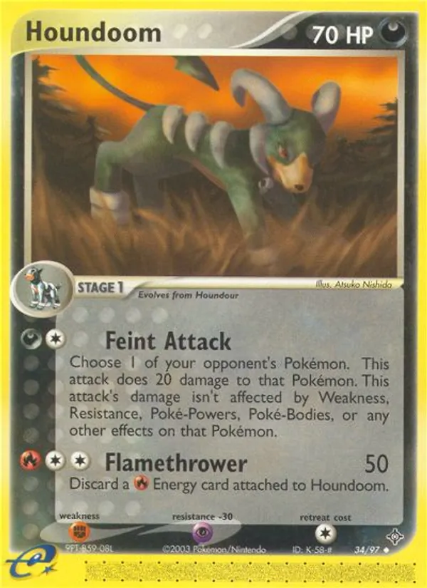 34 Houndoom – Dragon