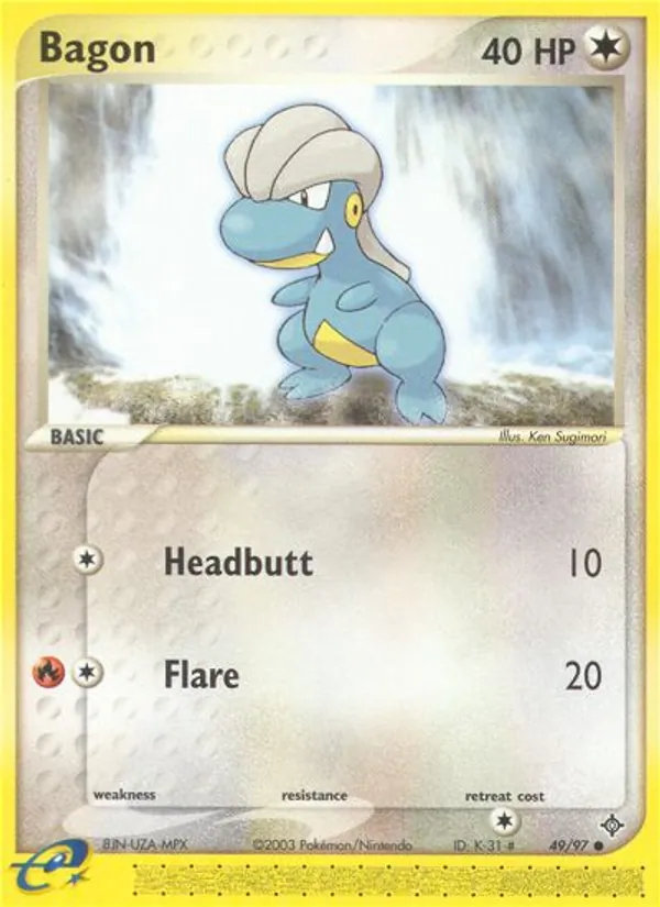 49 Bagon – Dragon