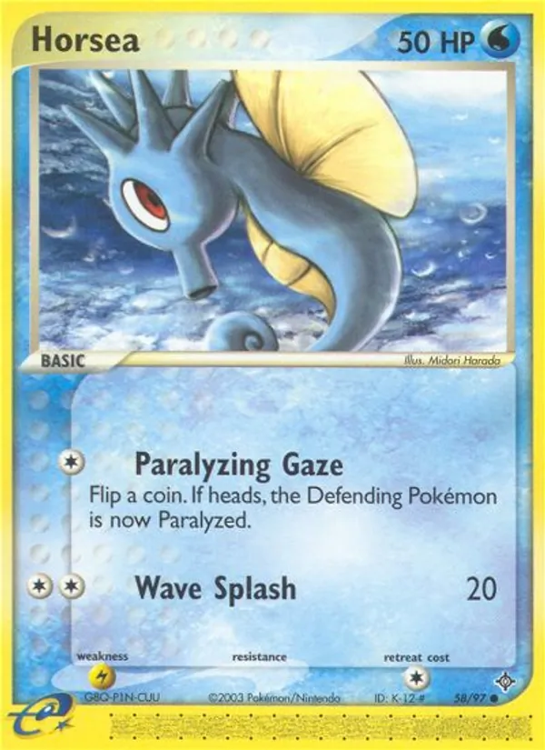 58 Horsea – Dragon