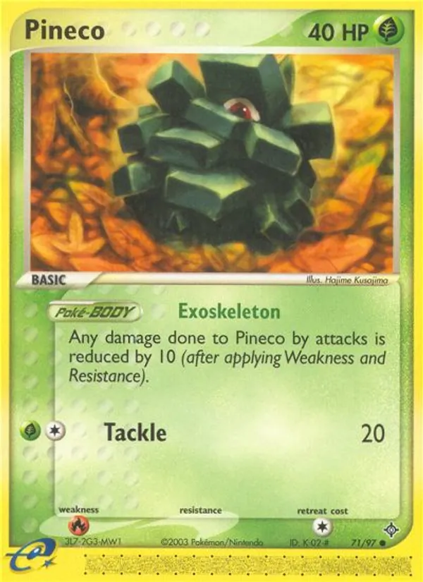 71 Pineco – Dragon
