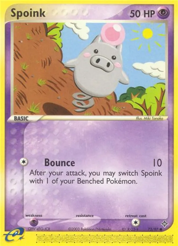 73 Spoink – Dragon