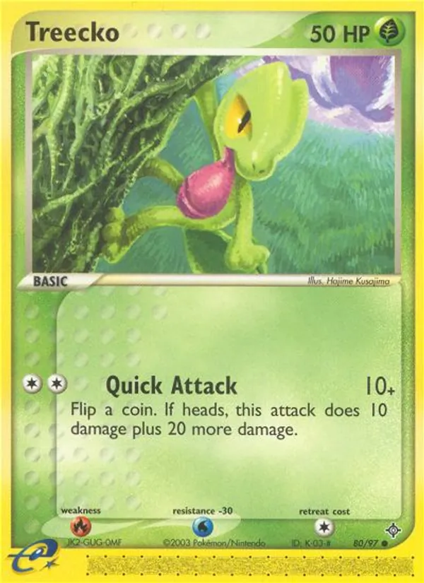 80 Treecko – Dragon