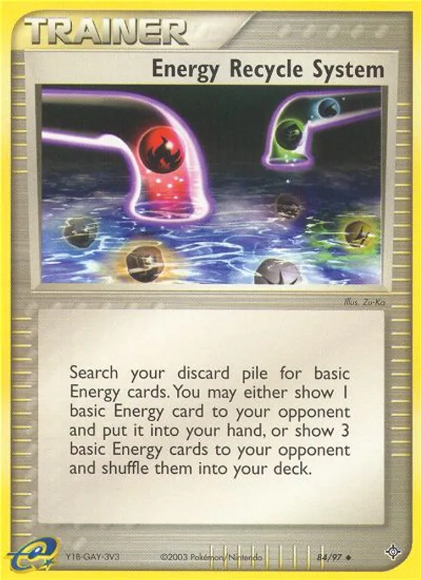 84 Energy Recycle System – Dragon