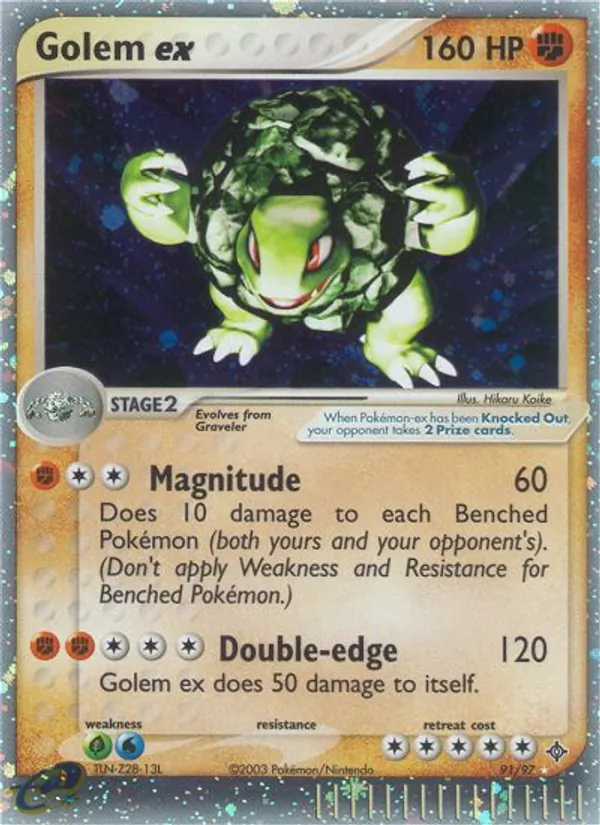 91 Golem ex – Dragon