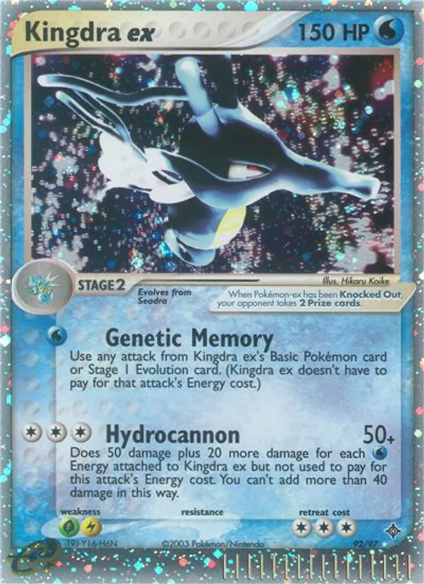 92 Kingdra ex – Dragon