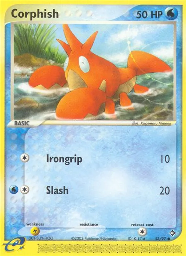 53-RH Corphish – Dragon