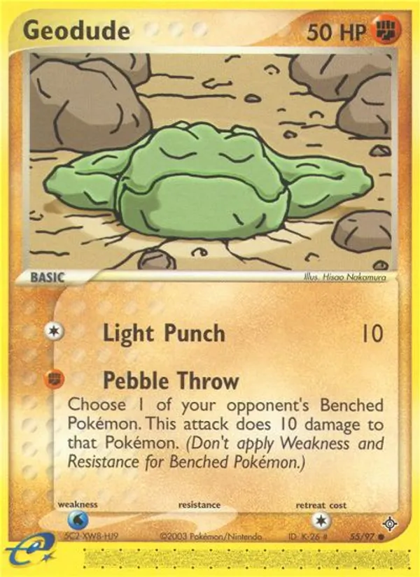 55-RH Geodude – Dragon