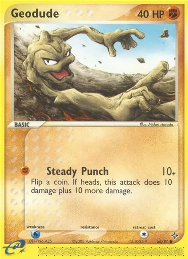 56-RH Geodude – Dragon
