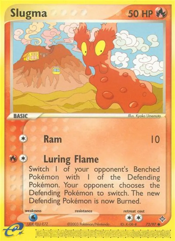 72-RH Slugma – Dragon