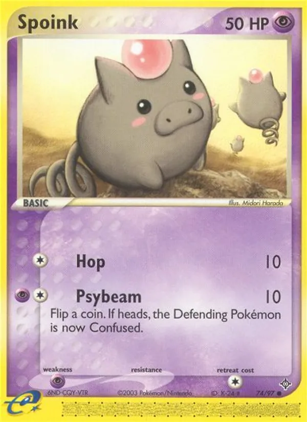 74-RH Spoink – Dragon
