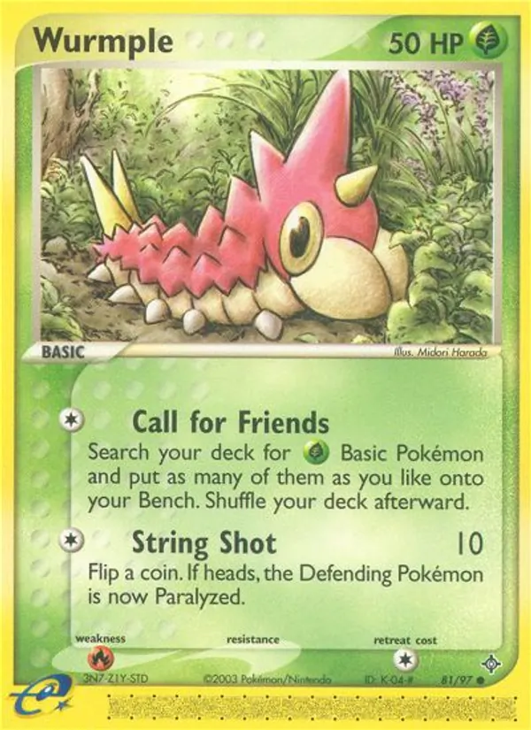 81-RH Wurmple – Dragon
