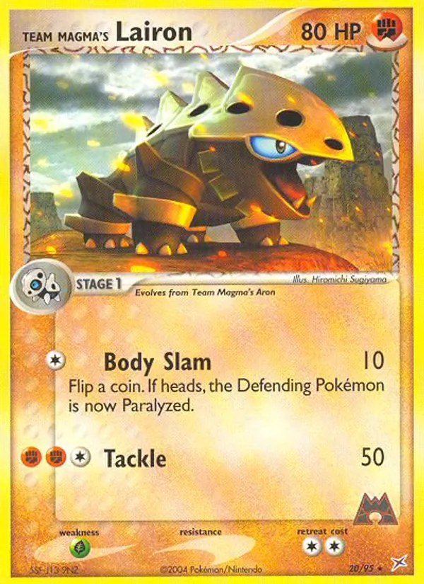 20 Team Magma's Lairon – Team Magma vs Team Aqua