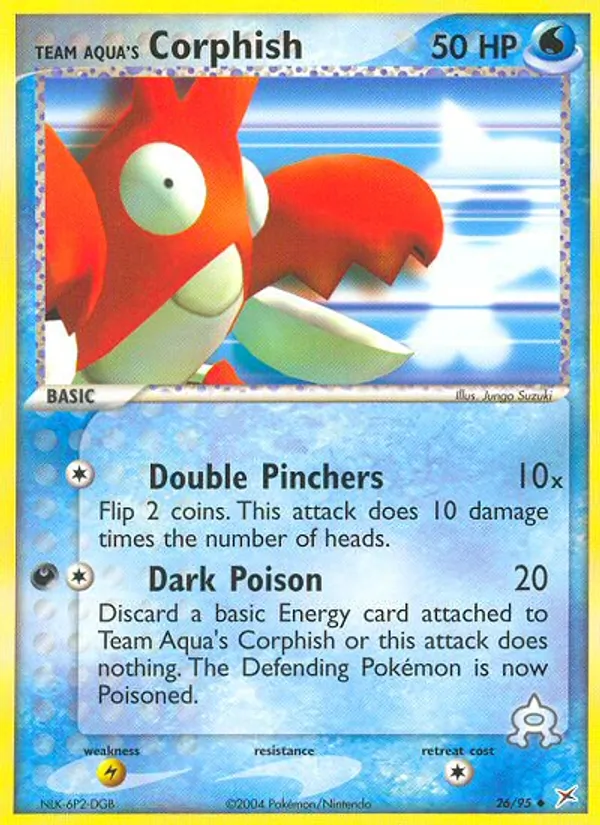 26 Team Aqua's Corphish – Team Magma vs Team Aqua