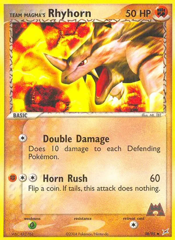 38 Team Magma's Rhyhorn – Team Magma vs Team Aqua