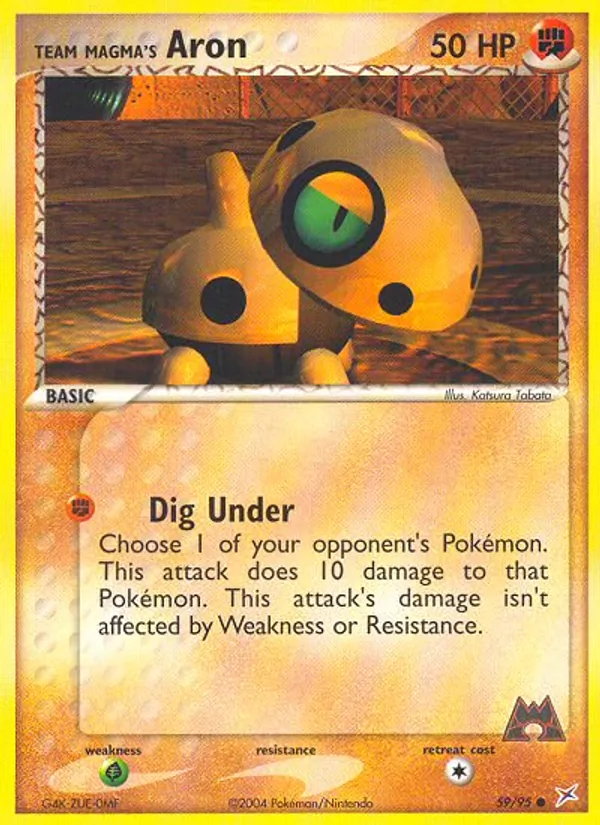 59 Team Magma's Aron – Team Magma vs Team Aqua