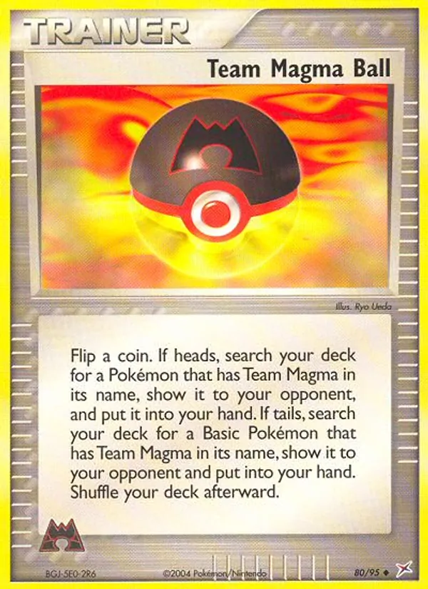 80 Team Magma Ball – Team Magma vs Team Aqua