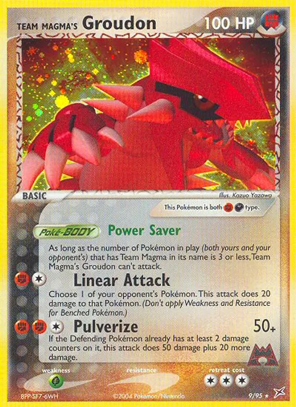 9 Team Magma's Groudon – Team Magma vs Team Aqua