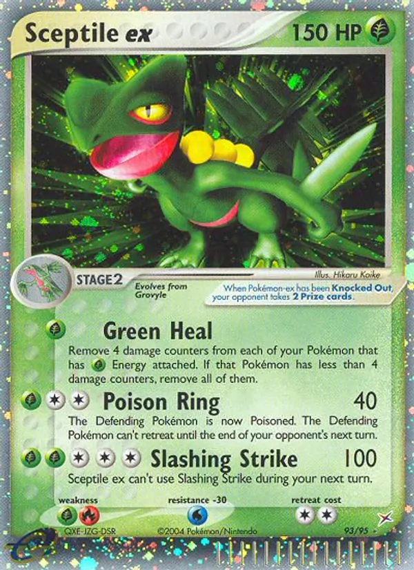 93 Sceptile ex – Team Magma vs Team Aqua