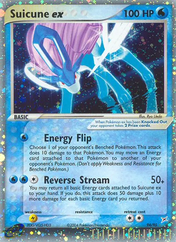 94 Suicune ex – Team Magma vs Team Aqua