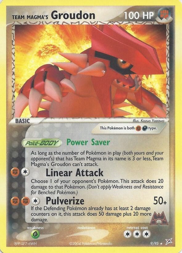 9-NH Team Magma's Groudon – Team Magma vs Team Aqua