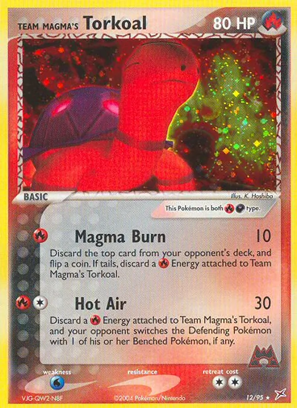 12-RH Team Magma's Torkoal – Team Magma vs Team Aqua