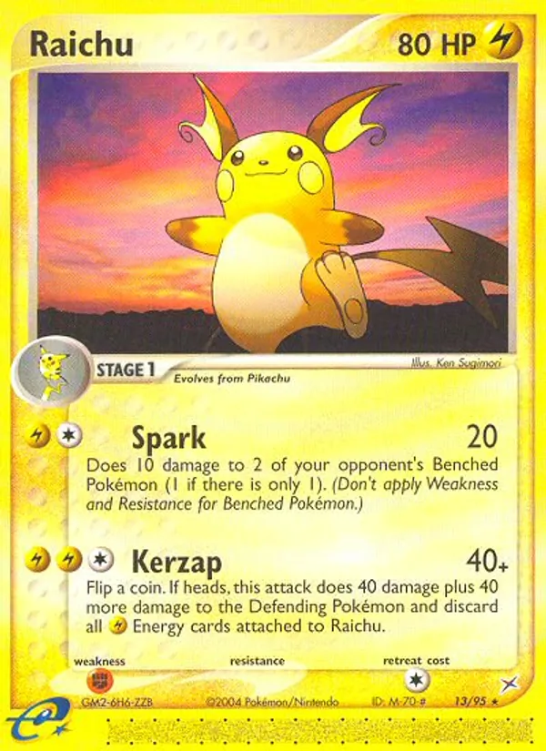 13-RH Raichu – Team Magma vs Team Aqua