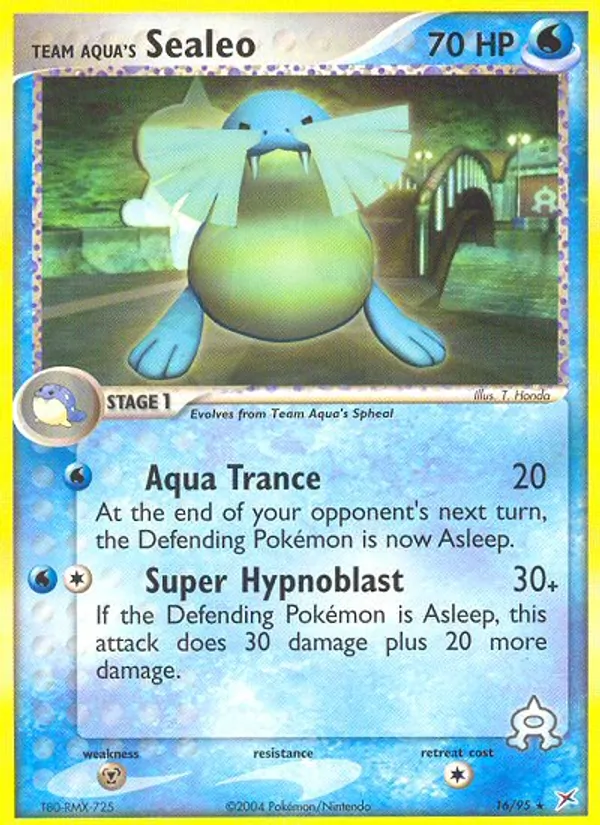 16-RH Team Aqua's Sealeo – Team Magma vs Team Aqua