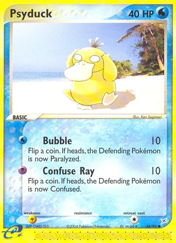 44-RH Psyduck – Team Magma vs Team Aqua