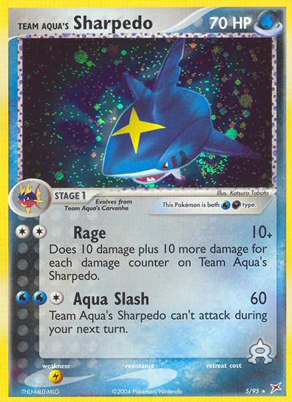 5-RH Team Aqua's Sharpedo – Team Magma vs Team Aqua