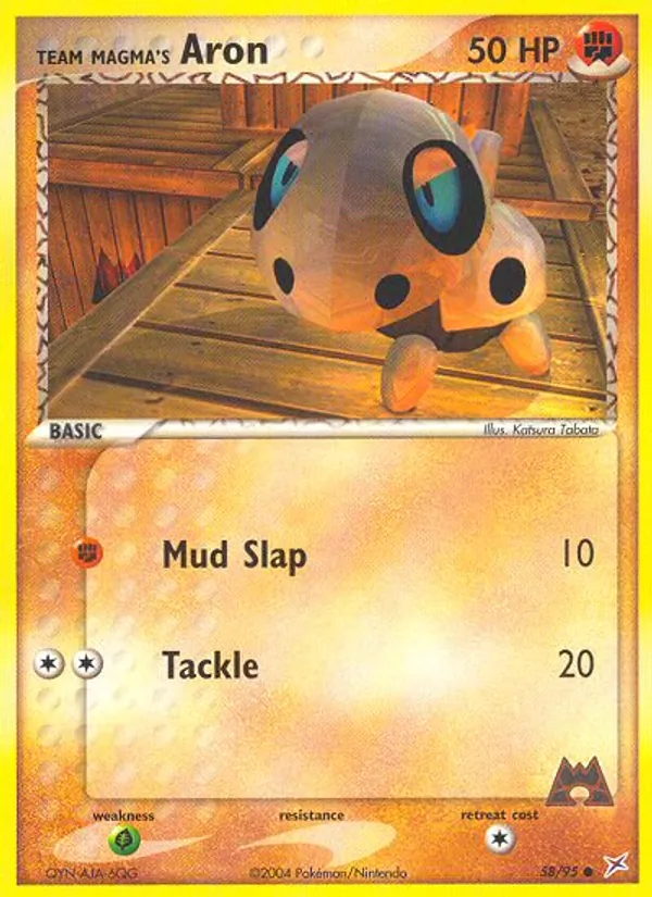 58-RH Team Magma's Aron – Team Magma vs Team Aqua