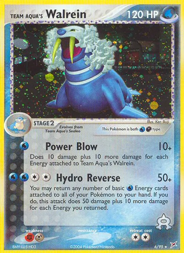 6-RH Team Aqua's Walrein – Team Magma vs Team Aqua