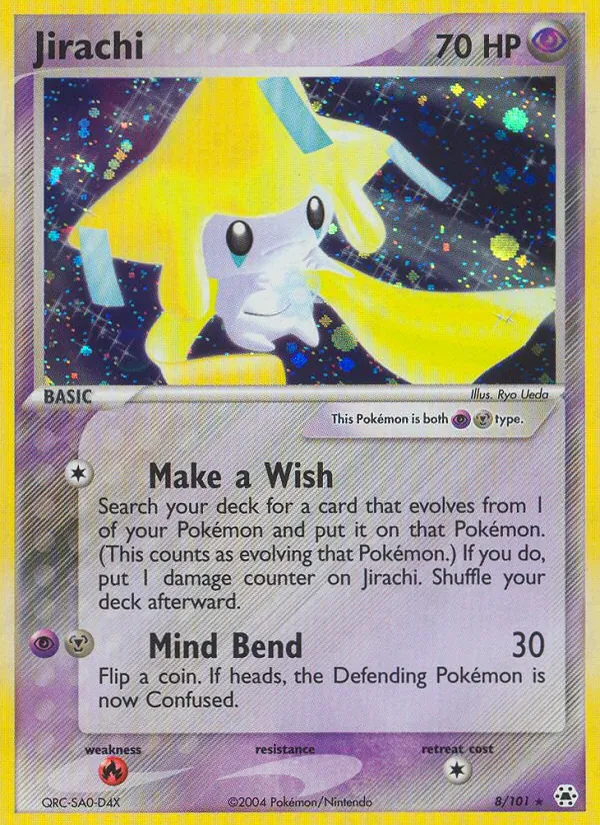 8-ER Jirachi – Hidden Legends