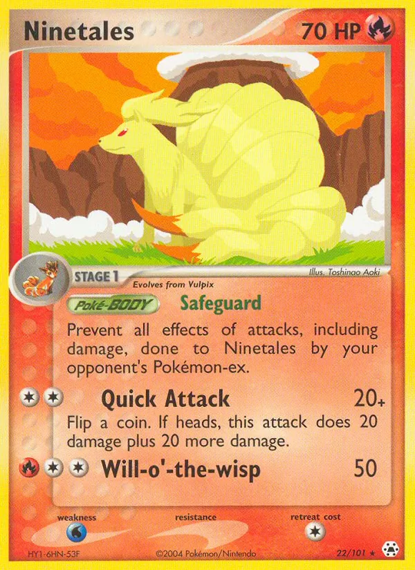 22 Ninetales – Hidden Legends