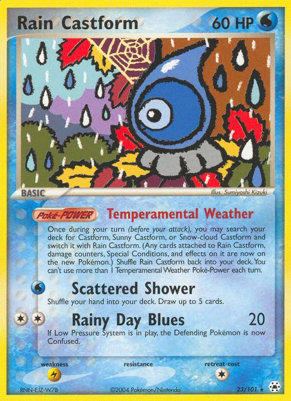 23 Rain Castform – Hidden Legends