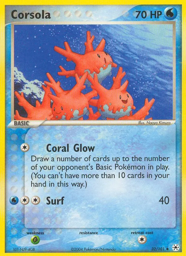 32 Corsola – Hidden Legends