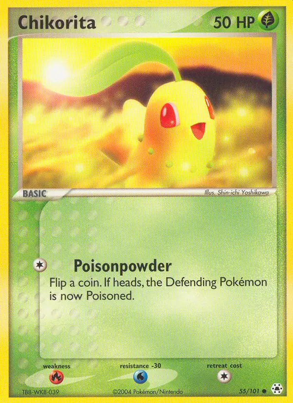55 Chikorita – Hidden Legends