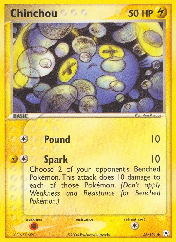 56 Chinchou – Hidden Legends