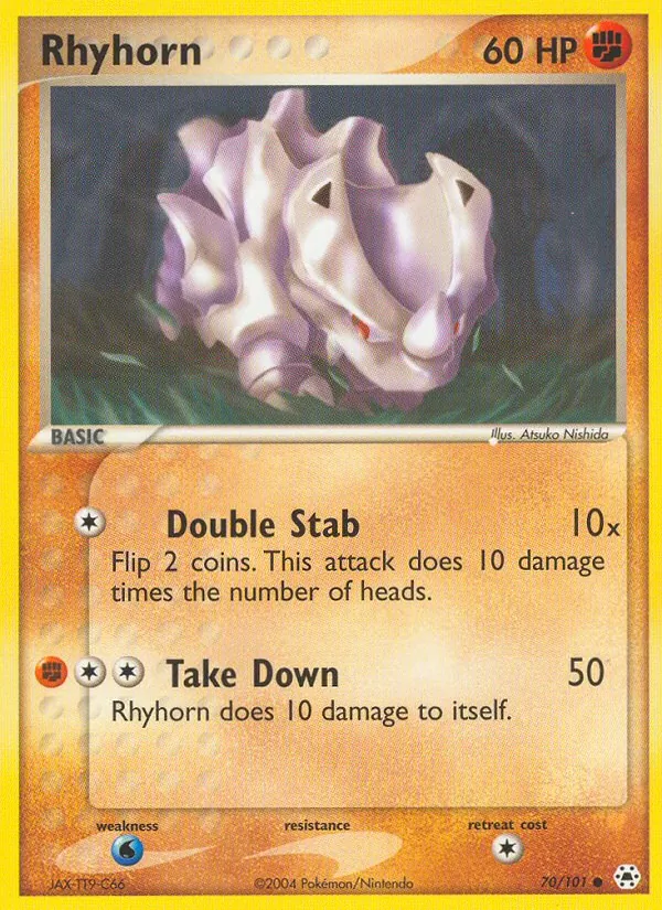 70 Rhyhorn – Hidden Legends