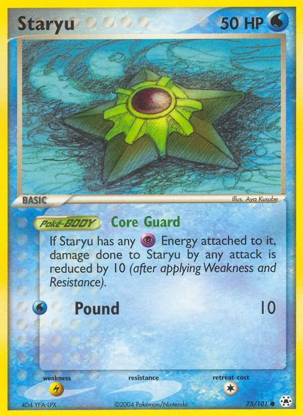 75 Staryu – Hidden Legends