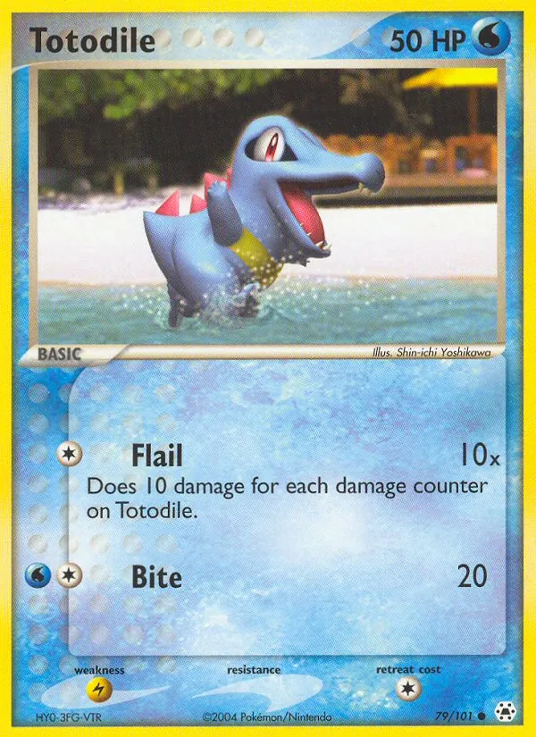 79 Totodile – Hidden Legends