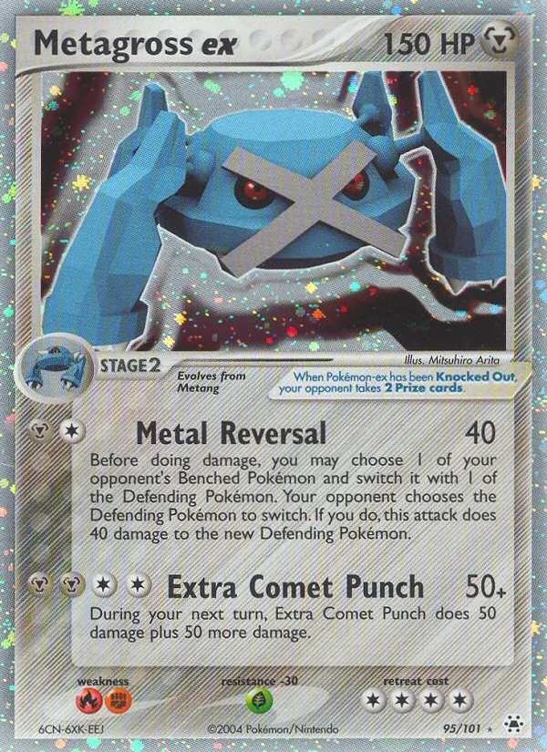 95 Metagross ex – Hidden Legends
