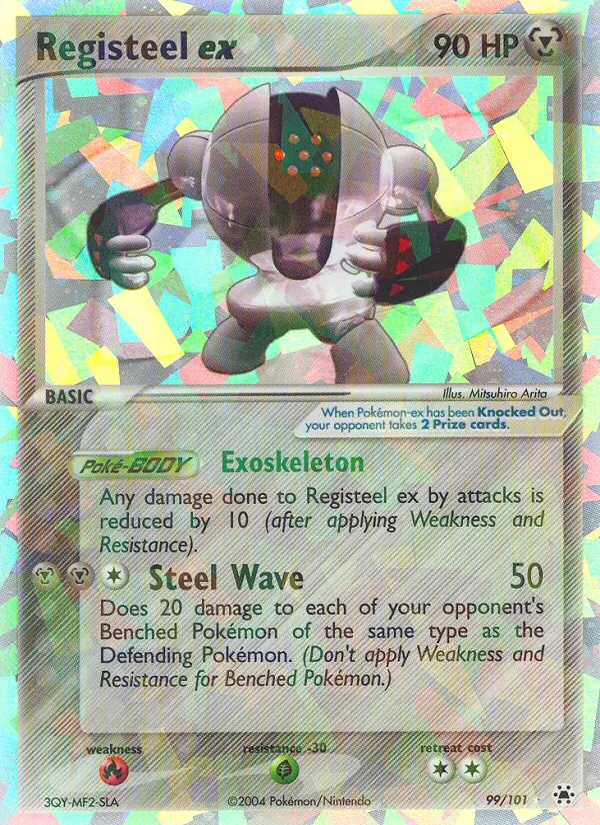 99 Registeel ex – Hidden Legends
