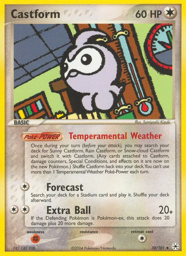 30-RH Castform – Hidden Legends