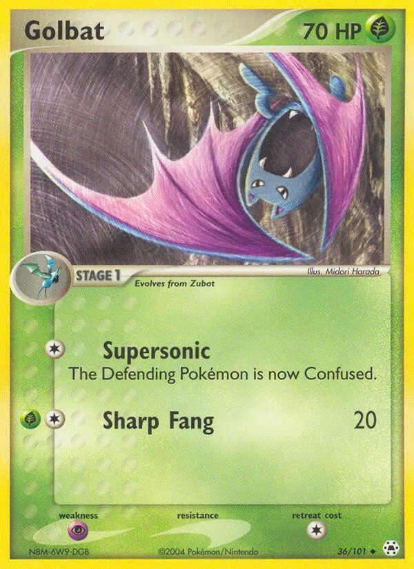 36-RH Golbat – Hidden Legends