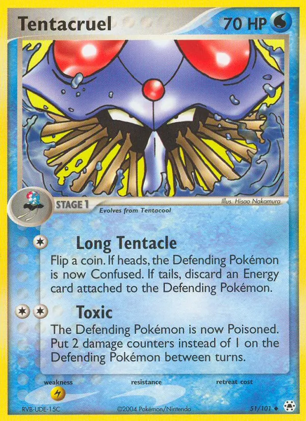 51-RH Tentacruel – Hidden Legends
