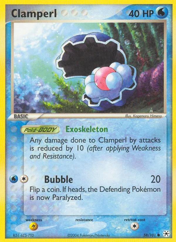 58-RH Clamperl – Hidden Legends